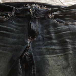 American eagle  super stretch jeans size 16 long
